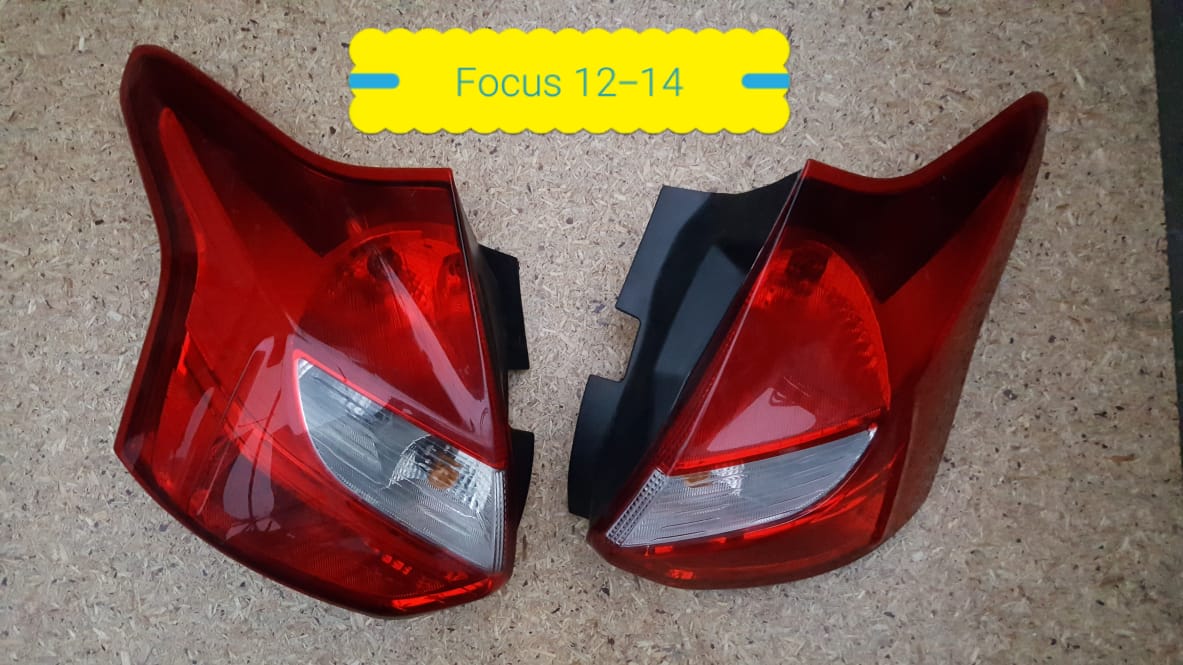 FAROS POSTERIORES HATCBACK FORD FOCUS 2012 AL 2014